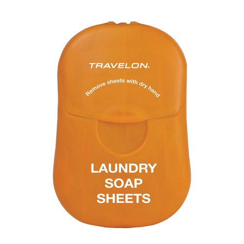 Travelon Laundry Soap Sheets, 50-Count