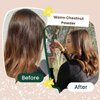 Herbatint Henna Color Organic Hair Dye & Care - Plant-Based Henna Powder & Herbal Formula - Vegan - Warm Chestnut - 3.5oz