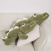 Dalmao 32 inch Green Alligator Stuffed Animal, Giant Crocodile Body Pillow Plush Toys, Home Decor Birthday Gifts for Boys Girls Adults Kids, Halloween, Christmas, Thanksgiving, Birthdays