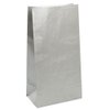 Sparkling Silver Metallic Paper Party Bags - (Pack of 10) - Premium, Eye-catching, and Eco-friendly Gift Bags for Any Celebration or Event