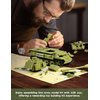 SVIOKODX Panther Tank，WW2 Army Tank Building Set，Military Model Kit for Adults，Moc Building Blocks and Engineering Toy，Collectibles Gift for Teen Boy Military Fans