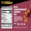 Honey Stinger Organic Acai Pomegranate Energy Gel | Gluten Free & Caffeine Free | For Exercise, Running and Performance | Sports Nutrition for Home & Gym, Pre and Mid Workout | 24 Pack, 26.4 Ounce