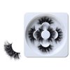 HICOCU 25mm Lashes Mink 3 Pairs False Eyelashes Dramatic Look lashes 25mm Set Pack 3D Lashes Long Volume Mink Eyelashes(WYS-SHD-3)