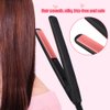 Hair Straightener Flat Iron, Ceramic Straightening Flat Iron Portable Electronic Hair Straightene Suitable for All Hair Types Makes Hair Shiny and Silky(US Plug)