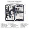 FIXBODY Nail Clippers for Men, Nail Grooming Kit, Manicure Kit Gift for Men, Nail Clippers Set for Women, Fingernail Clippers and Toenail Clippers