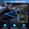 LCWRGS Master Power Window Switch Driver Side Compatible with 2014-2022 Chevy Silverado 1500 2500 HD 3500 HD, Colorado, GMC Canyon, Sierra, Canyon, Cadillac ATS-V, OE# 23427098