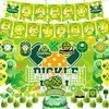 Pickleball Birthday Party Decorations Pickleball Party Supplies Includes Pickball Birthday Banner Backdrop Hanging Swirls Cake Cupcake Toppers Balloons for Pickball Party Favor Decorations