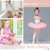 Janmercy 8 Pairs Girls Ballet Tights Dance Tights Bulk Convertible Footless Tights for Toddler Girls dancing classes(Black, White, Light Pink, Tan, 2-4 Years)