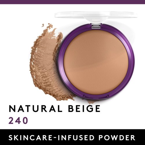 Covergirl Simply Ageless Instant Wrinkle Blurring Pressed Powder, Natural Beige, 0.39 Oz.