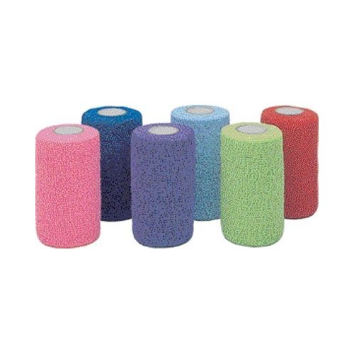Co-Flex Self Adhesive Bandage 4in x 5yd Assorted Colors - Single Roll