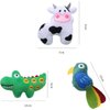 YSSZAM Cow Shape Catnip Toy, Cat Plush Chew Toy, Teeth Grinding Catnip Toy Cow Pet Supplies