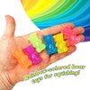 JA-RU Mini Gummi Bears Pencil Toppers for Kids (1 Pack, 6 Bears Each) Mochi Squishy Toys. Stress Relief Fidget Toys. Bulk Party Favors & Cool School Supplies. 4530-1s