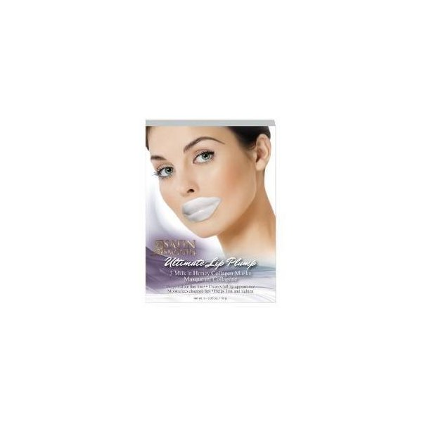 SATIN SMOOTH Ultimate Lip Plump Collagen Mask (single pack)