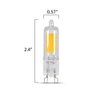 Feit Electric BP35G9/830/LED/6 35-Watt EQ DM G9 Base T4 Specialty LED Light Bulb, 6-Pack