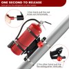 KANGIKX Car Fire Extinguisher Mount Bracket, UTV Aluminum Quick Release Fire Extinguisher Mount Holder Compatible with Jeep Truck Polaris Ranger Cam-Am X3
