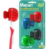 Mspan Toothbrush Head Cover Cap: Toothbrush Protector Brush Pod Case Protective Plastic Clip Bathroom Cool Stuff for Household Travel