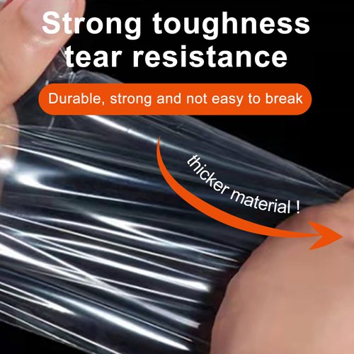 300pcs Tattoo Wash Bottle Bags,Thicken Disposable Squeeze Bottle Bags,for Tattoo Bottles Tattoo Supplies Tattoo Kits (Transparent)