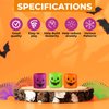 Srenta Halloween Slinkies, 48 Pieces Halloween Coil Springs for kids, Coil Spring Toy Party Supplies for Halloween Party Favors, Bulk Halloween Slinkie for Trick or Treat Bags Stuffers