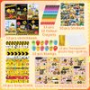 Construction Party Favors With Coloring Book,122Pcs Truck Party Supplies Including Coloring Books,Crayons,Wristband,Stamps,For Party Goodie Bag Fillers School Activity Supplies (Truck)