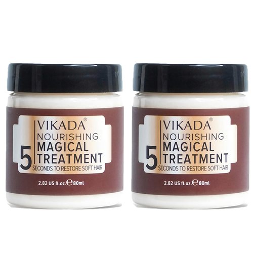 Nichalous Vikada Hair Straightener Mask with Deep Repair, Vikada Nourishing 5 Magical Treatment, Vikada Nourishing Magical Treatment, Deep Moisturizing Hair Mask (2)