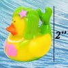 Mermaid Rubber Ducks 12 Mermaid Novelty Rubber Duckies for Mermaid Party Favors Mermaid Birthday Party Supplies Mermaid Baby Shower, Bath toys, Mermaid Goodie Bag Pinata Filler, Character Rubber Ducks