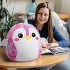 CozyWorld Penguin Plush Stuffed Animals Plushie Original Cute Soft Cuddle Pillow for Boys and Girls, 12"