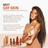 Cay Skin Isle Lip Balm Bad Gyal Berry SPF 30, Hydrating and Protective Daily Lip Gloss, Vanilla Brown Sugar Flavor, Suncare, UV Protection - 0.35oz
