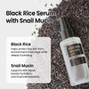 coxir BLACK SNAIL COLLAGEN SERUM l Black-3-Complex: Black Rice, Bean, Sesame, Snail Mucin, Collagen, Peptide l Firming&Lifting l Korean Skin Care l Cruelty-Free, No Pareben [50ml/1.69 fl.oz]