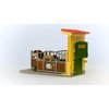 Schleich Farm World, Horse Toys for Girls and Boys, Horse Stall Set with Iceland Pony Stallion Toy Figure