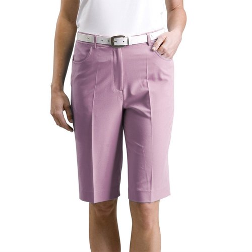 Monterey Club Women's Classic Stretch Golf Shorts #2834 (Tropical Pink, Size:12)