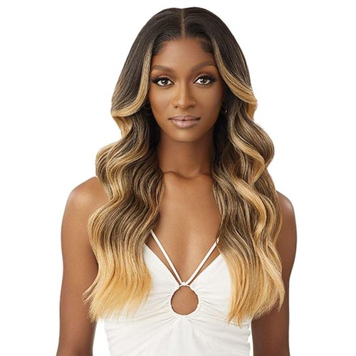 Outre Lace Front Wig - Perfect Hair Line 13X6 - Moniece (1B)