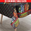 Nelton Birthday Party Supplies For FNAF Includes Banner - Backdrop - Cake Topper - 24 Cupcake Toppers - 24 Balloons - Table Cloth