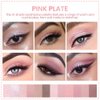 AMY'S DIARY 12-Color Light Pink Brown Eyeshadow Palette for Versatile Day-to-Night Looks – Blendable, Long-Lasting, and Highly Pigmented. Elevate Your Eye Makeup– Unleash Your Unique Style (09#)
