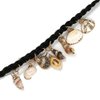 EXCEART Dreadlock Accessories 13pcs Hair Braid Rings Shell Headpiece Hair Clips Pendant Ocean Conch Seashell Enamel Charms Pendants for Diy Jewelry Making Hair Jewelry Accessories