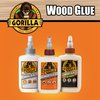 Gorilla Dries Clear Wood Glue, 4oz Bottle (Pack of 2)
