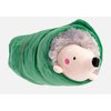 Silver Paw Sleeping Porcupine Dog Toy Interactive 2-in-1 Plush w/Squeaker & Crinkle