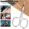 LePinko Cuticle Scissors, Extra Fine Tip, for Manicure and Pedicure, Gifts for Men Women