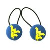 NCAA West Virginia Mountaineers Ladies Hair Ponytail Holder