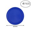 Kasteco 12 Pack 2.5 Inch Air Hockey Pucks for Small Size Table (Red Blue Black, 64x4 mm)