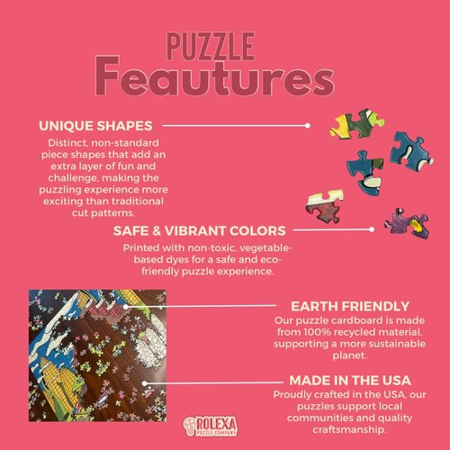 Keys to The Castle 1000 Piece Puzzle from Rolexa Puzzle Company