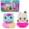 Gabby’s Dollhouse: Gabby Cat Bath Squirters, Mercat & Pandy Paws Floating Toddler Bath Toys for Girls & Boys Ages 3 and up