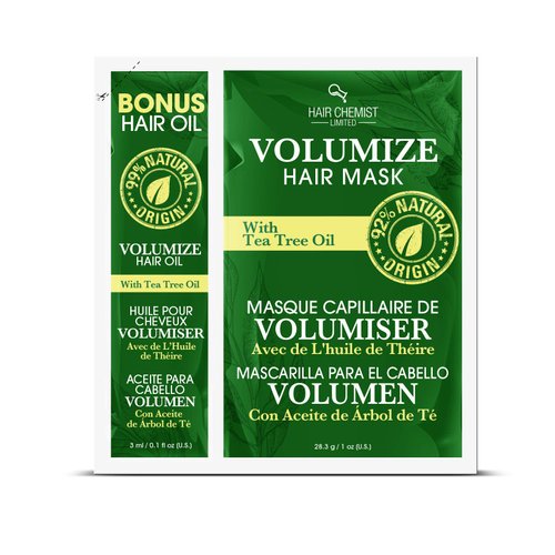 Hair Chemist Revitalize Hair Mask with Macadamia Oil Packette 1 ounce (3-Pack)