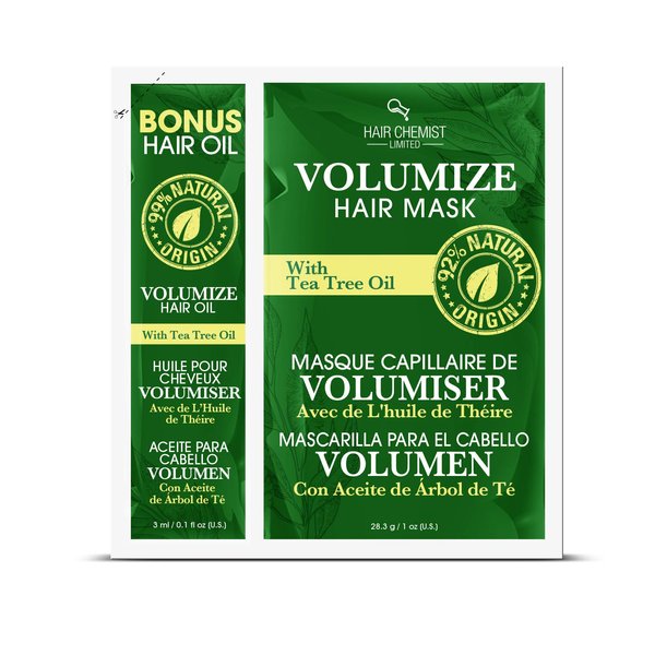 Hair Chemist Revitalize Hair Mask with Macadamia Oil Packette 1 ounce (3-Pack)