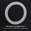 WHALETAIL 550PCS Automotive Oil Drain Plug Gaskets, Aluminum Assortment Crush Washer Kit, M6 M8 M10 M12 M14 M16 M18 M20 M22 M24