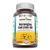 Amazing Omega Norwegian Cod Liver Oil 1000 Mg Softgels Supplement | Omega-3, EPA, DHA, Vitamin A, Vitamin D & Vitamin E (Orange | 250 Count)