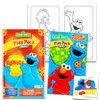 Cookie Monster Mini Party Favors Set for Kids Toddlers - Bundle with 24 Sesame Street Cookie Monster Play Packs with Coloring Pages, Stickers, More (Cookie Monster Birthday Party Supplies)