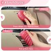 PULIDIKI Car Cleaning Gel for Car Cleaning Putty Car Slime for Cleaning Car Interior Cleaner Car Cleaning Supplies Auto Detailing Tools Car Essentials Car Accessories for Women Interior Cute Set Pink
