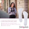 Foot Petals Women's ¾ Insole Comfort Cushion, Clear Gel, One Size