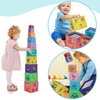 Nesting and Stacking Blocks Stacking Toys for Toddlers Plus Animal Puzzle Toys Set Alphabet ABC Blocks Sorting & Stacking Educational Toys Montessori Toys Stackable Toys for Toddlers Ages 1-3