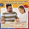Zazopup Pretend Play Money for Kids for Learning, Math Manipulatives for Toddlers, Math Games for Teaching, Counting, Bills and Coins, Educational Toys for Kindergartner Classroom,Homeschool Supplies